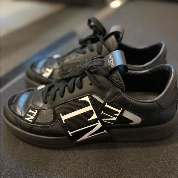 Valentino Garavani Black and White Men\'s Sneakers
